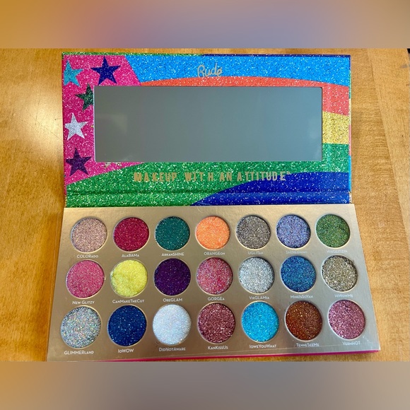 Rude United Shades of Glitter Palette Eyeshadow⭐️ Brand new - Picture 6 of 9